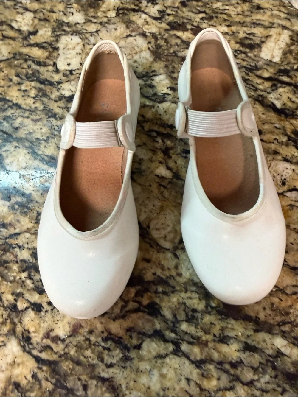 Bloch White Tap Shoes Toddler Girl’s 10.5 W Dance